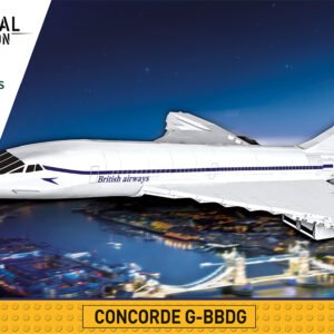 COBI 1917 Concorde G-BBDG Model – 1:95 Scale Supersonic Airliner