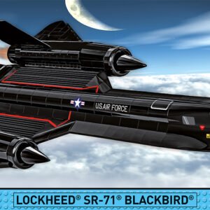 COBI 5891 SR‑71 Blackbird | 1,374‑Piece 1:48 Reconnaissance Jet Building Set